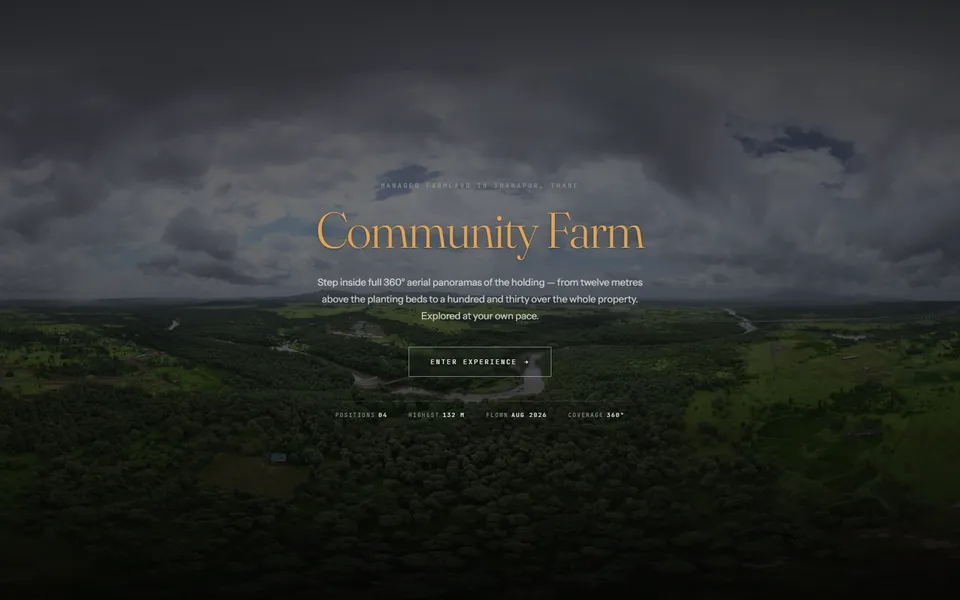 Community Farm — 360° at four heights